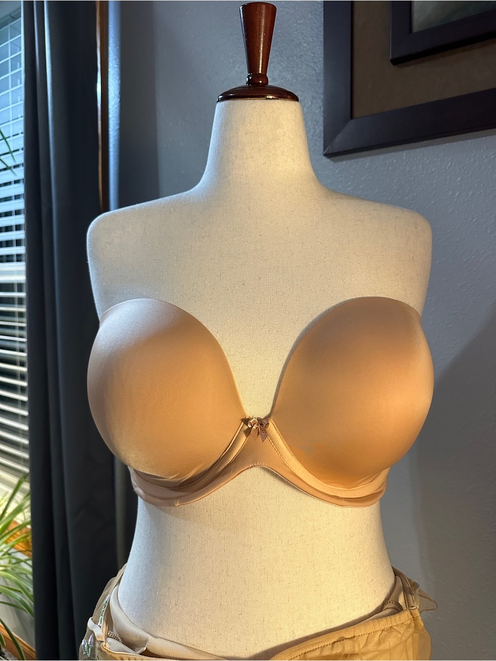 Strapless Smooth Push-Up Bra in black only, (nude has sold)Classic Seamless Desi